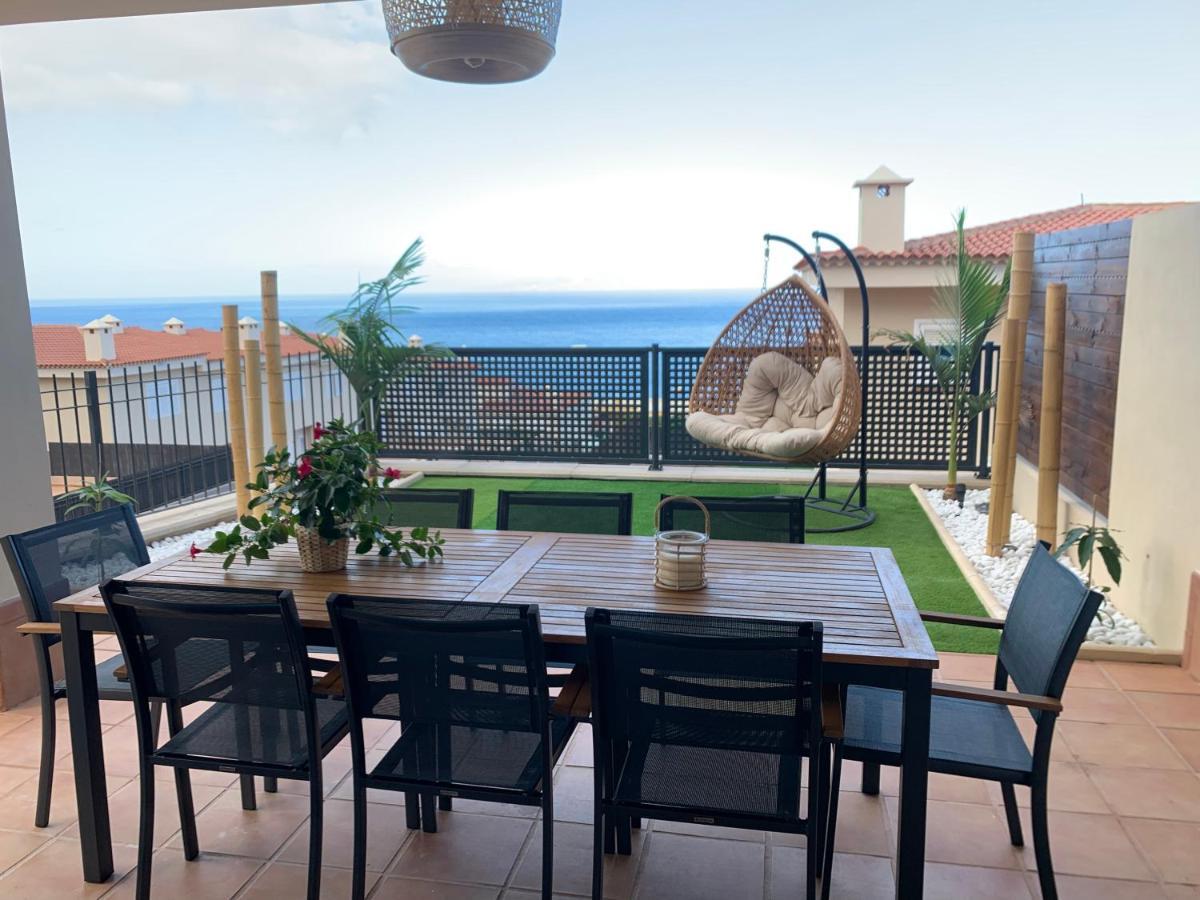 פוארטו דה סנטיאגו Villa View Candesol Con Jacuzzi Privado מראה חיצוני תמונה